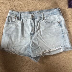 AMERICAN EAGLE Distressed Jean Shorts Size 12